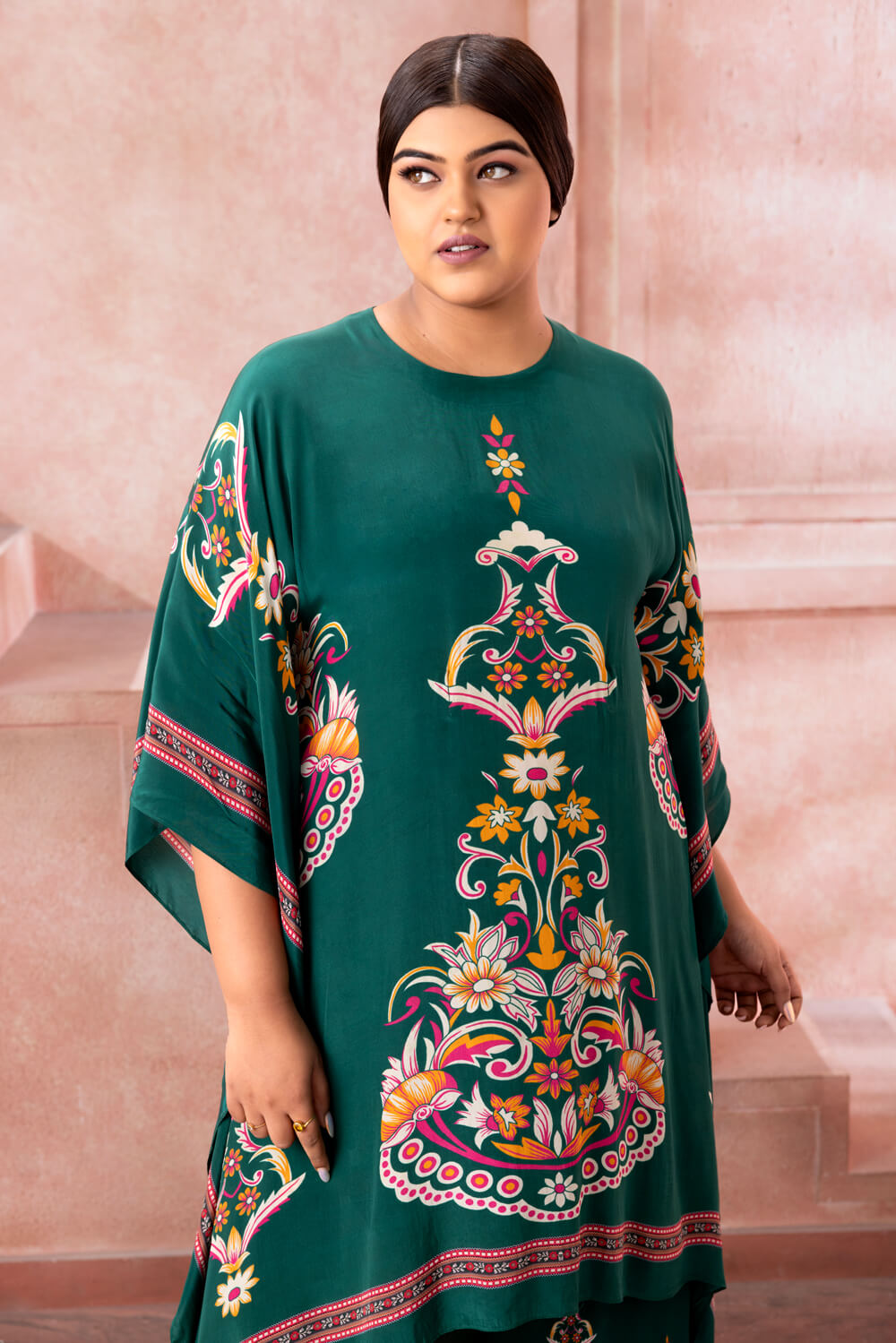 Aarohi- Emerald Green Co-ord set - NSL FASHION PVT LTD