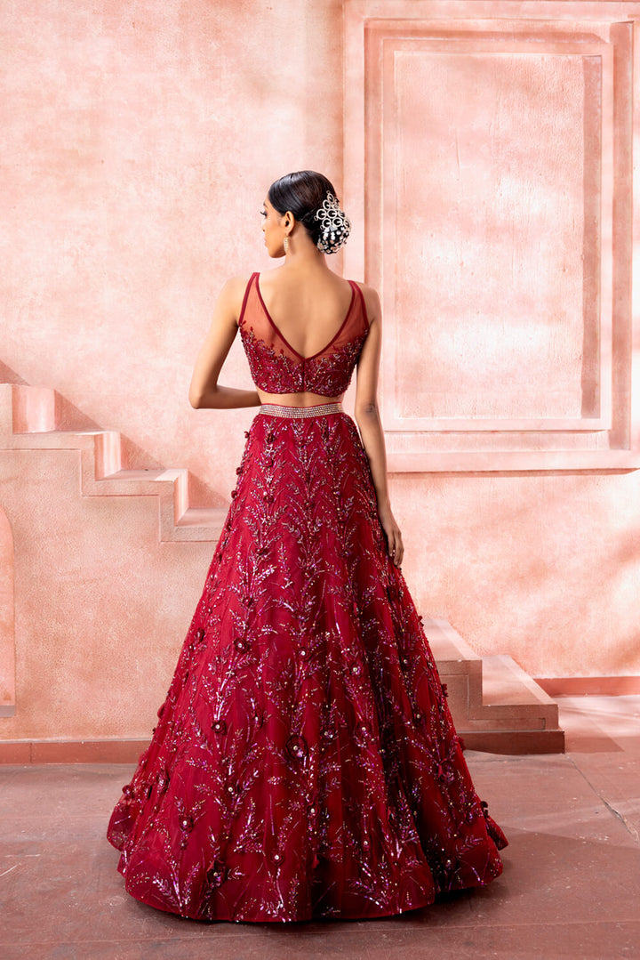 Kanakpriya-Sequin Lehenga