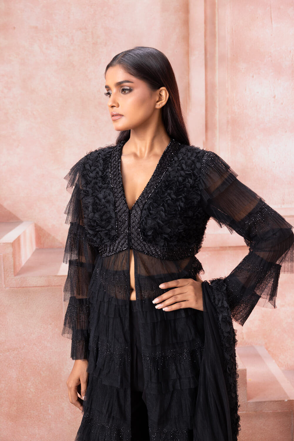 Nysa - Ruffled Set - NSL FASHION PVT LTD