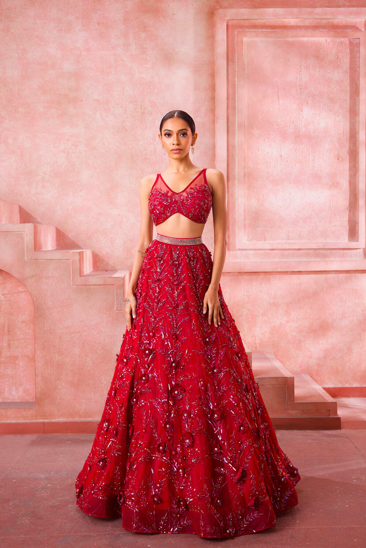 Kanakpriya-Sequin Lehenga