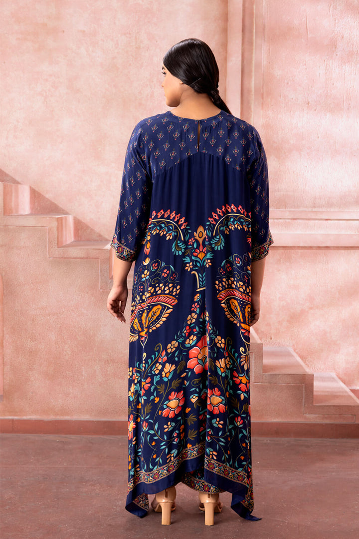 Aahana- Royal Blue Co-ord Set - NSL FASHION PVT LTD