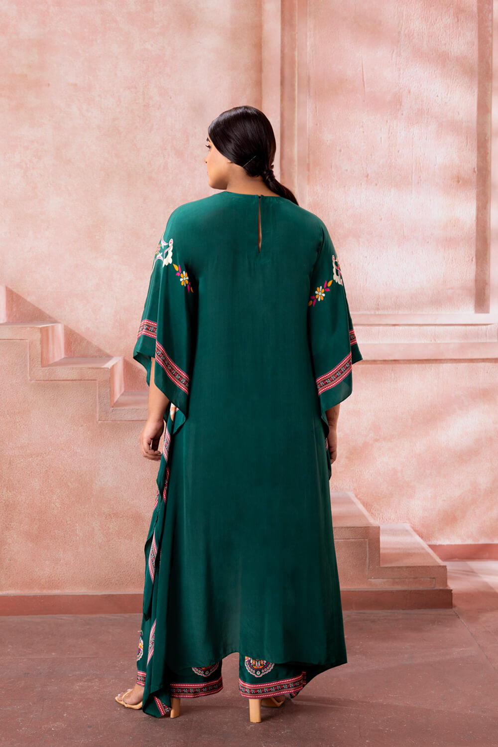 Aarohi- Emerald Green Co-ord set - NSL FASHION PVT LTD