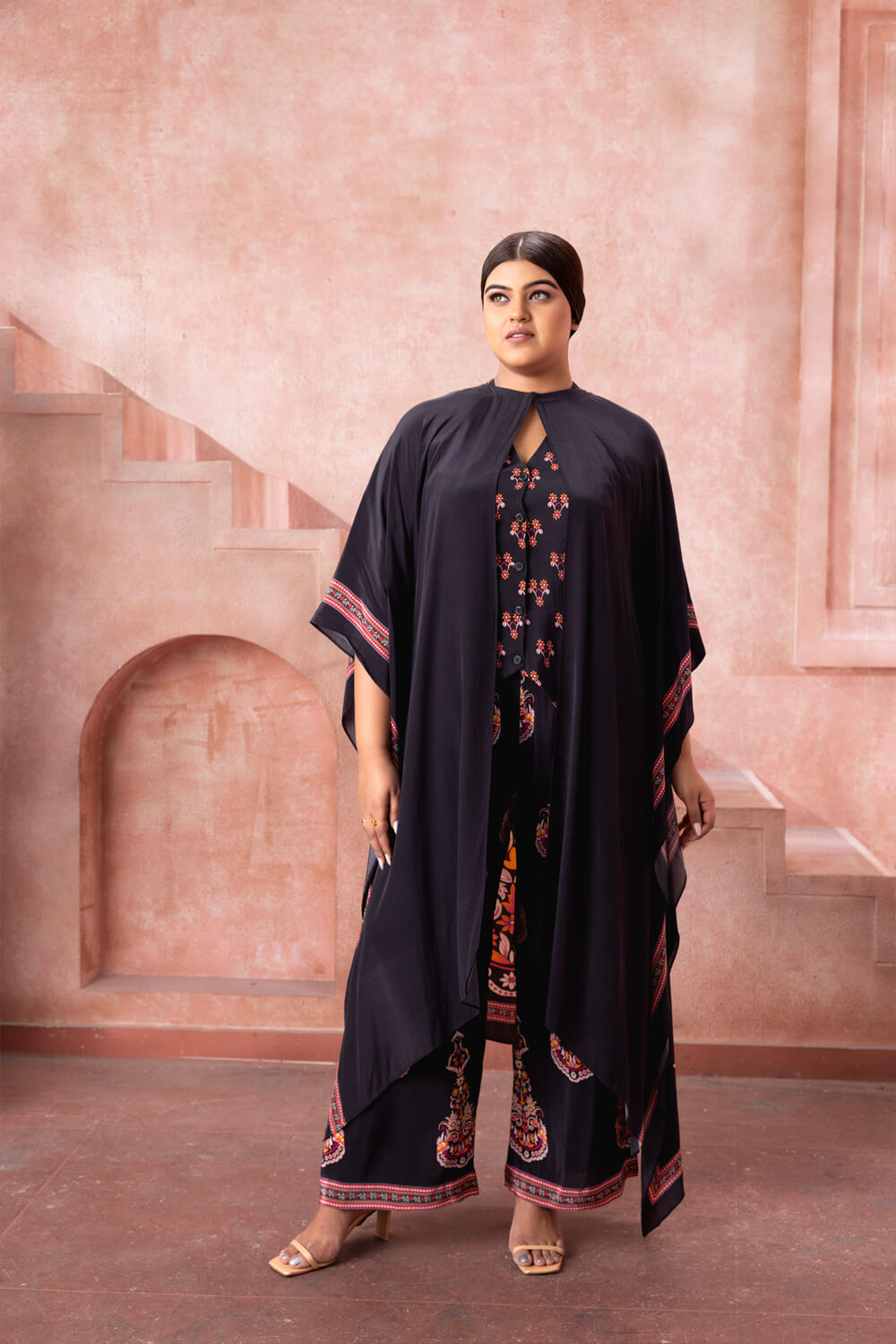 Adira -  Midnight Black Co-ord Set - NSL FASHION PVT LTD