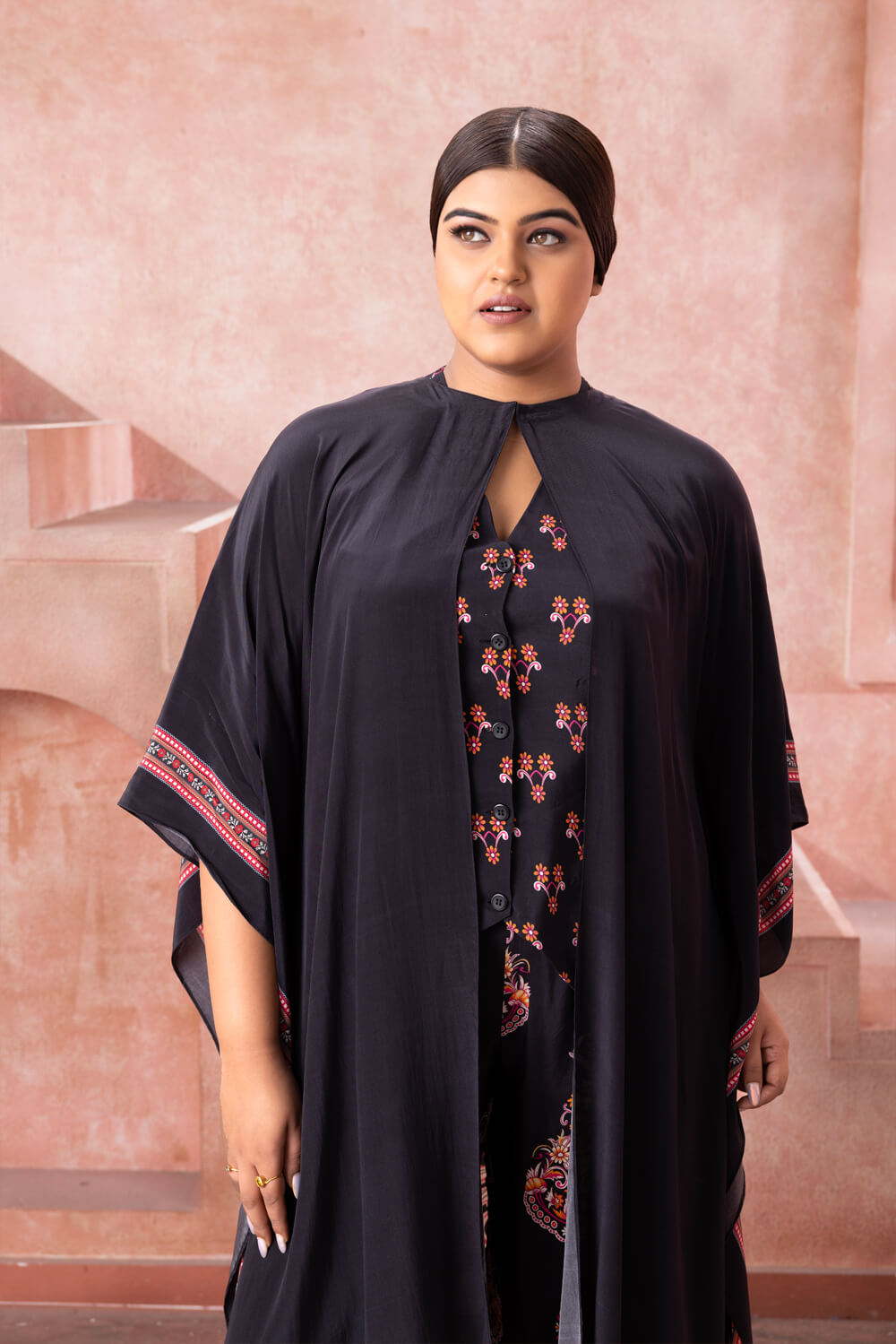 Adira -  Midnight Black Co-ord Set - NSL FASHION PVT LTD