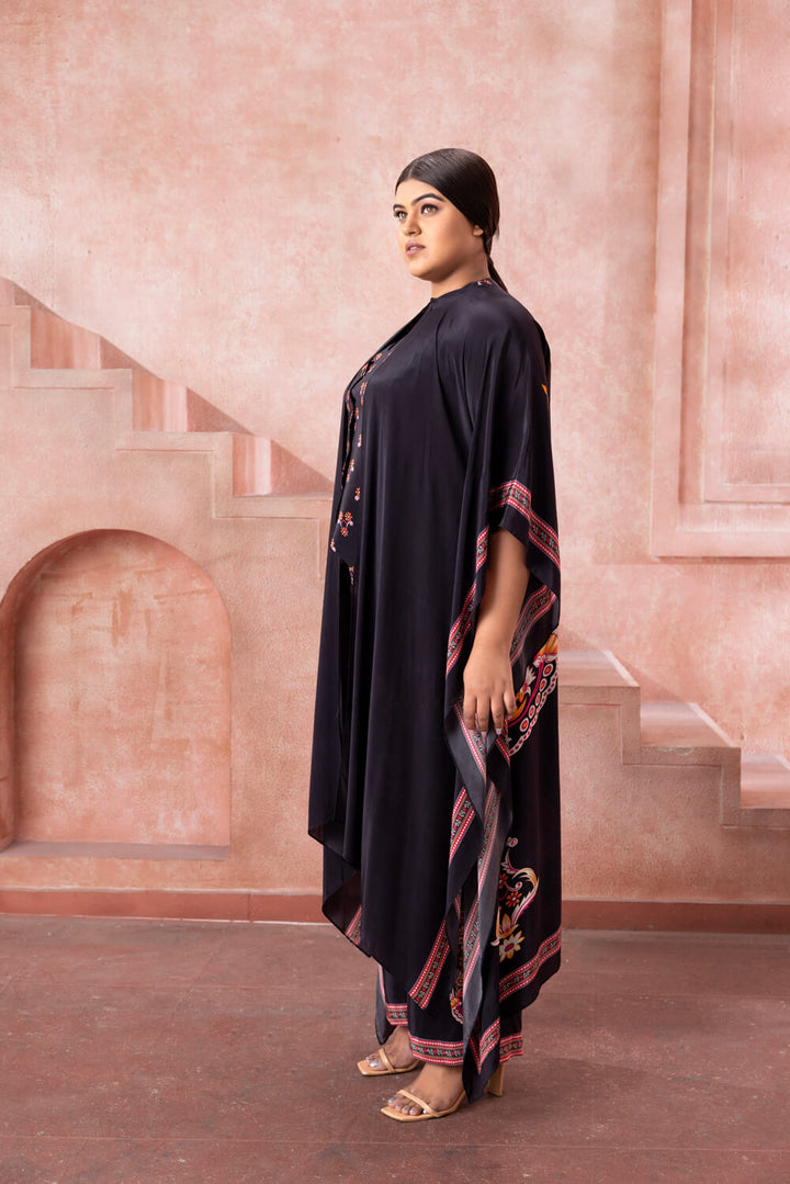 Adira -  Midnight Black Co-ord Set - NSL FASHION PVT LTD