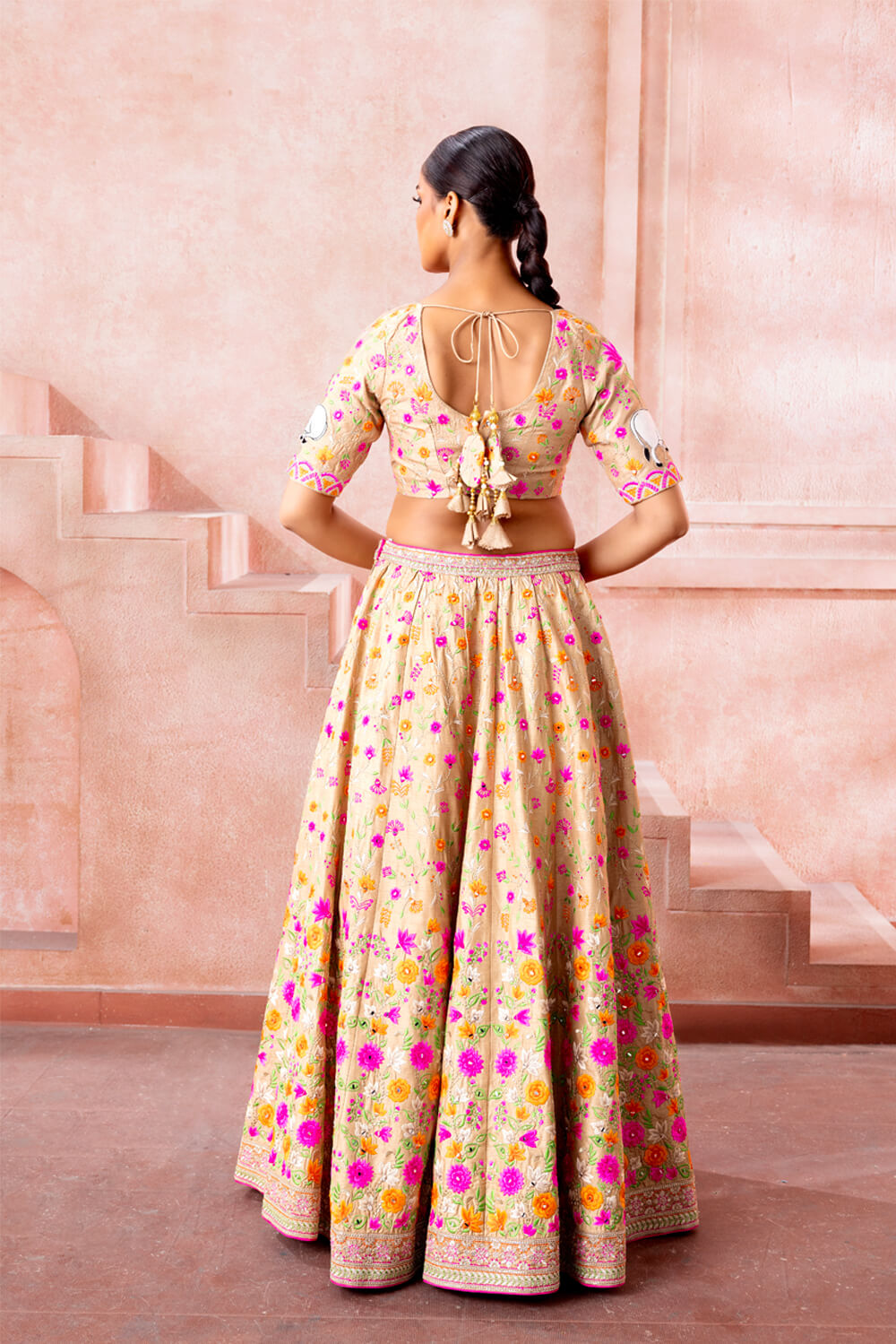 Amaya- Resham Lehenga - NSL FASHION PVT LTD