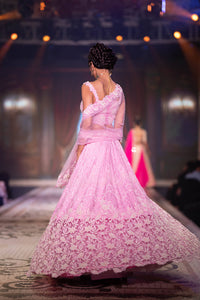 Chand Chhupa Lehenga by Neeta Lulla view 3
