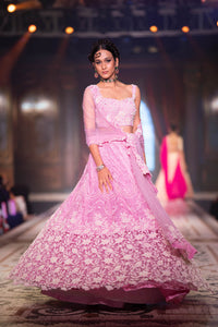 Chand Chhupa Lehenga by Neeta Lulla view 2