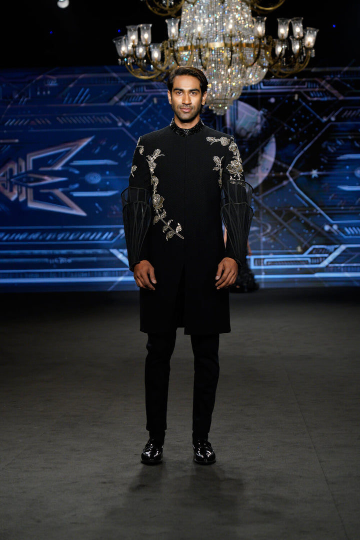 Regencore - Structured Sherwani Suit