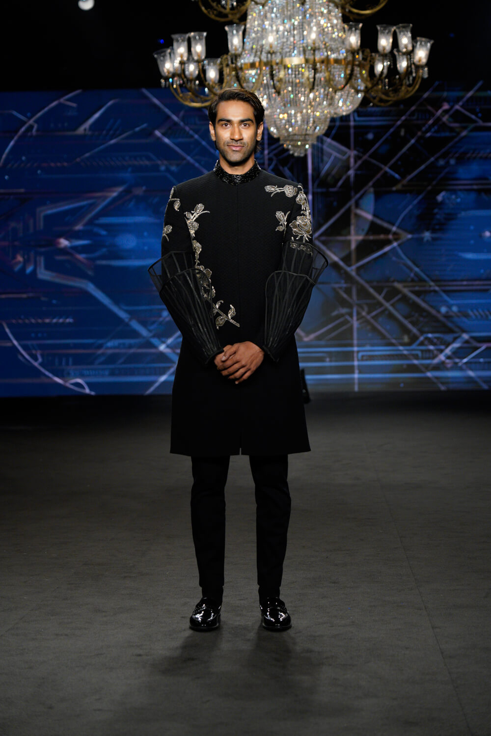 Regencore - Structured Sherwani Suit