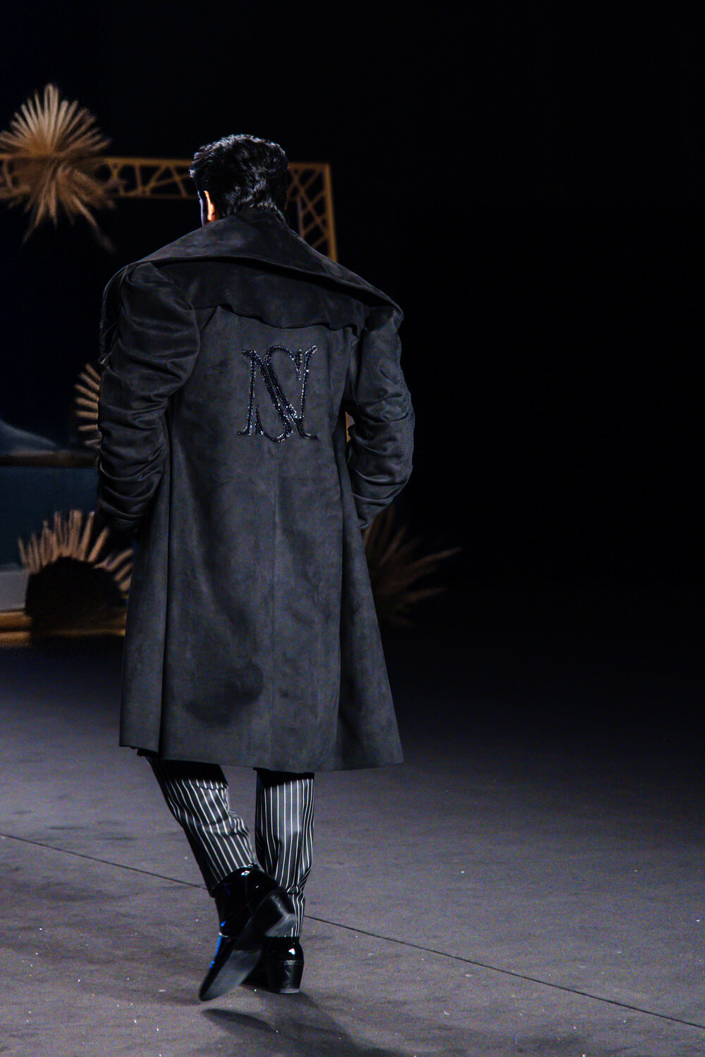 Dapper - Pinstripe Suit 3 Piece Suit - NSL FASHION PVT LTD