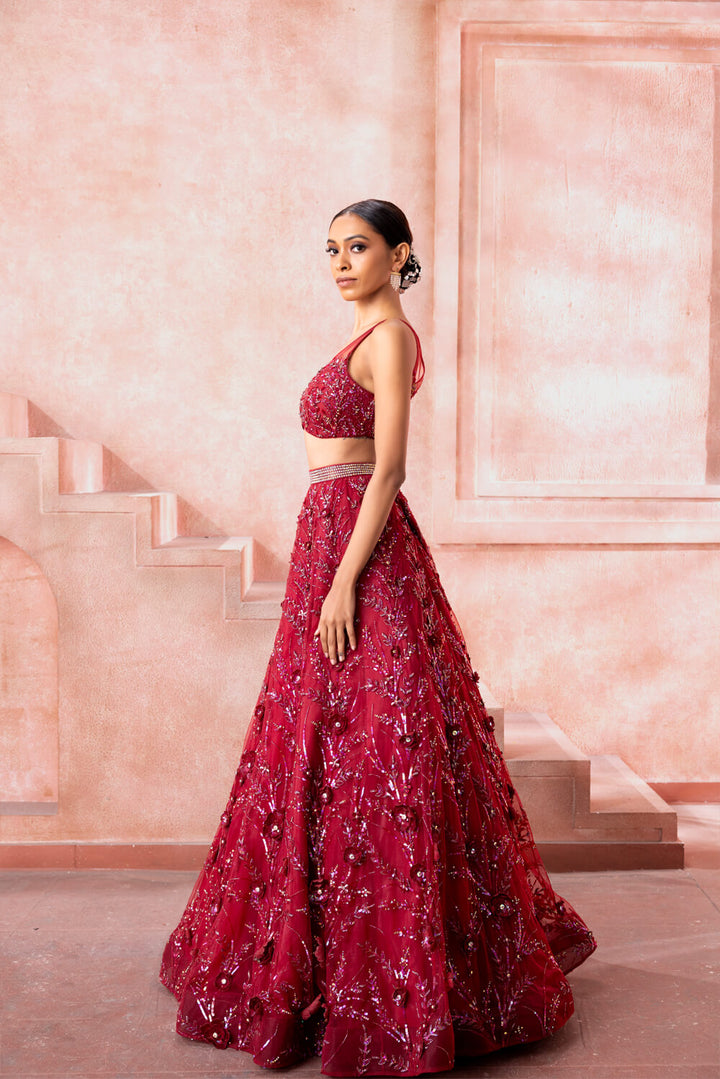 Kanakpriya-Sequin Lehenga - NSL FASHION PVT LTD