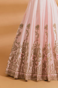 Blush Pink Couture Lehenga Set - BLUSH PINK - Lehengas - image 4