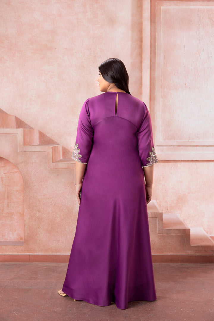 Ishani-Orchid Purple Co-ord Set