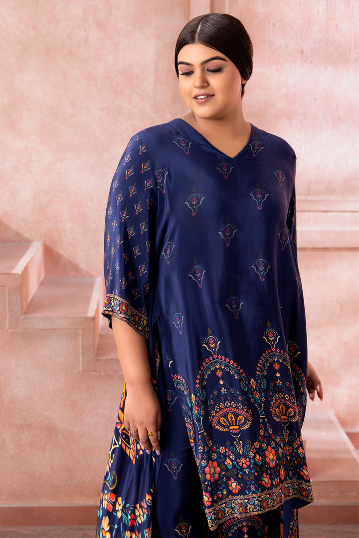 Aahana- Royal Blue Co-ord Set