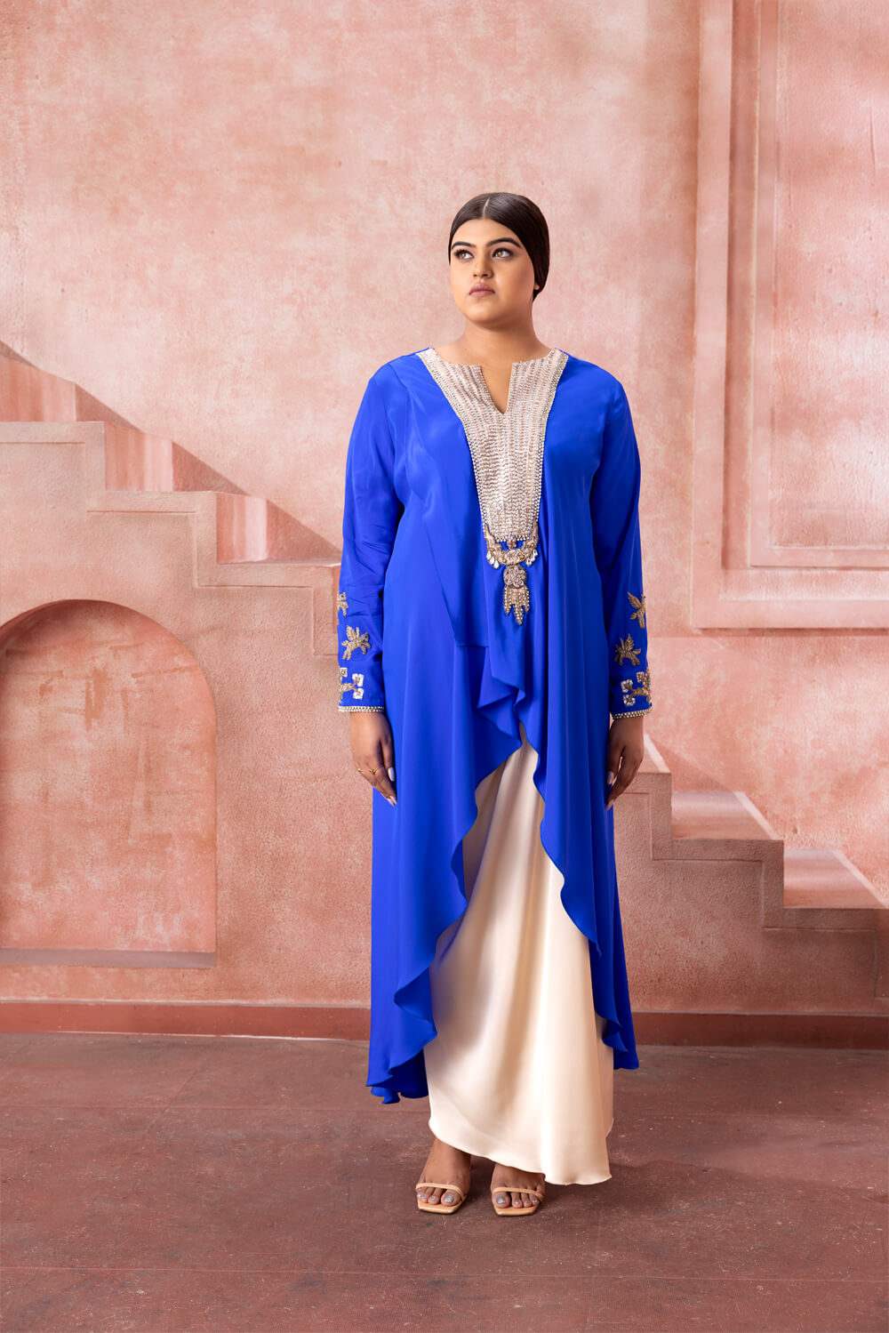 Devika- kaftan Set