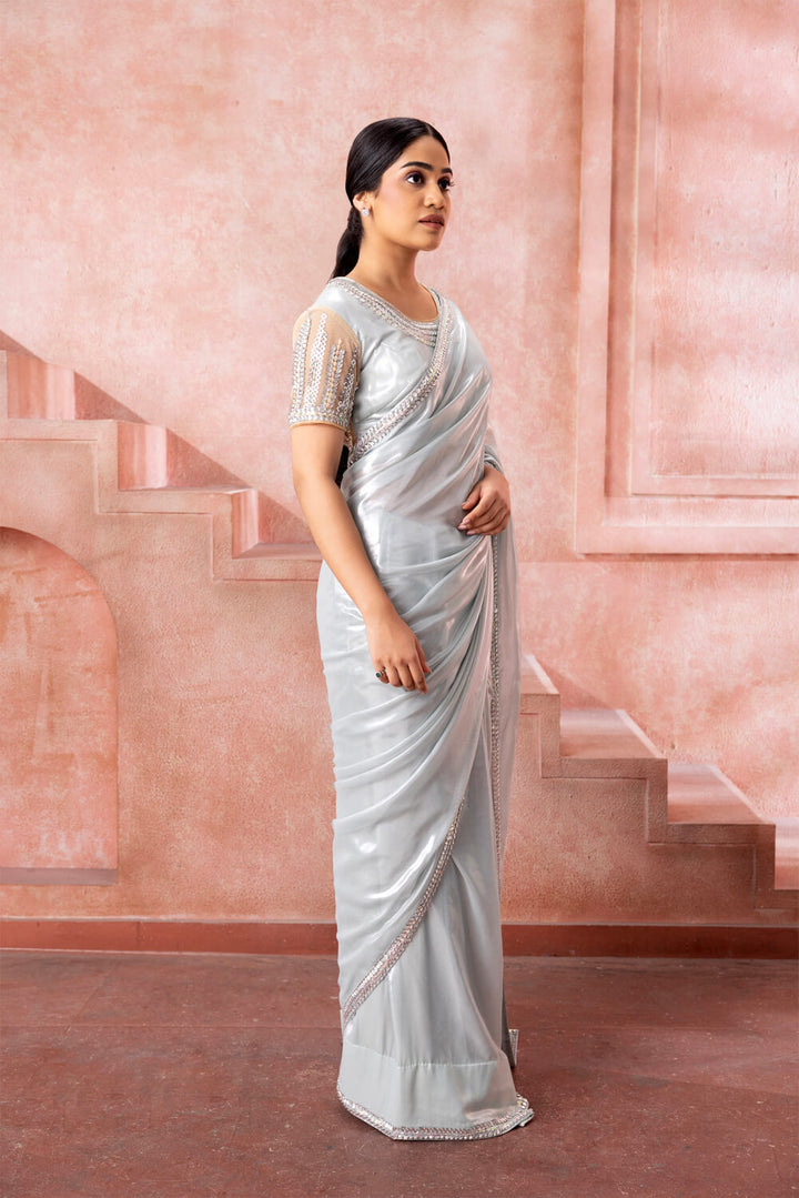 Shimmer Saree