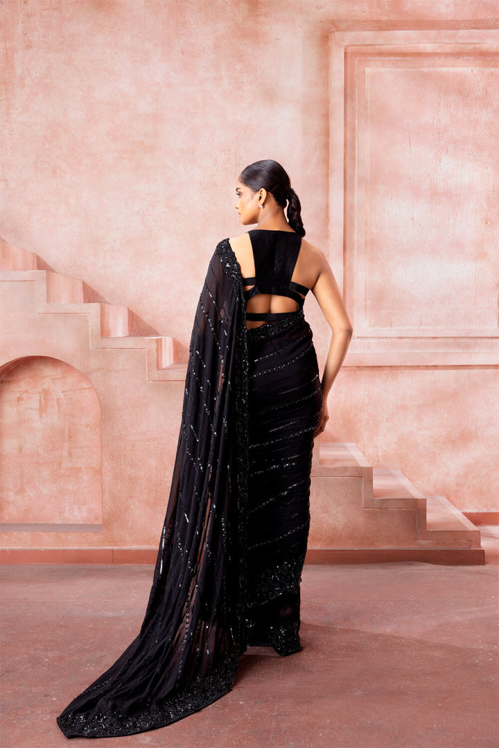 Sequin Saree