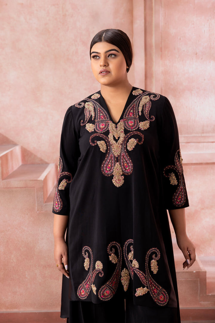 Yamika - Kaftan with Skirt - NSL FASHION PVT LTD