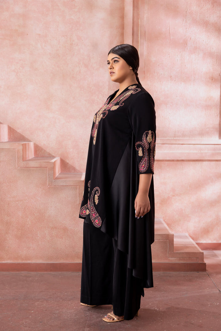 Yamika - Kaftan with Skirt - NSL FASHION PVT LTD