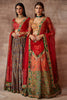 Bahar- Kalam ki chamak lehenga set- Multicolored