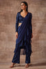Sapphire - Mehr saree set- Royal Blue