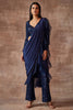 Sapphire - Mehr saree set- Royal Blue