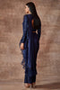 Sapphire - Mehr saree set- Royal Blue
